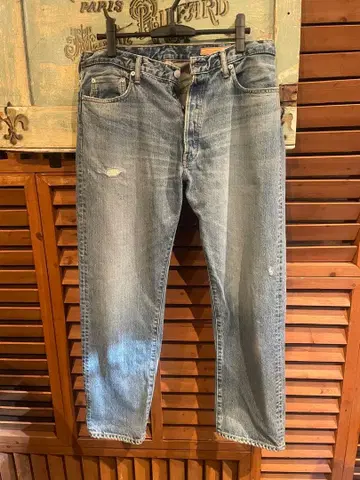 RHC 론허먼 라이트 블루 스트레이트 데님