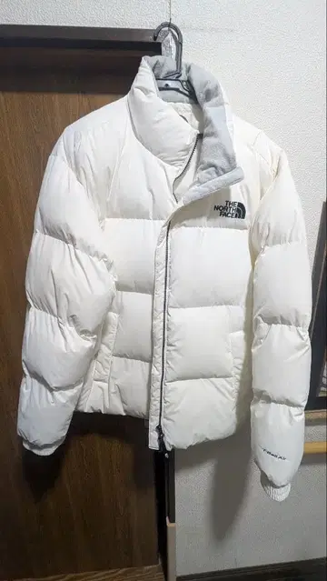 THE NORTH FACE 화이트 다운 자켓 XL