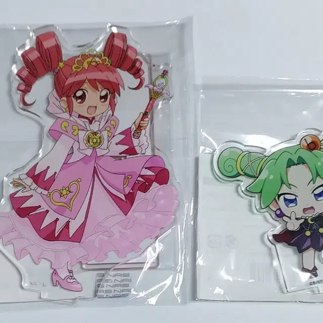 신비한 별의 쌍둥이 공주 파인 아크릴스탠드 신쌍공