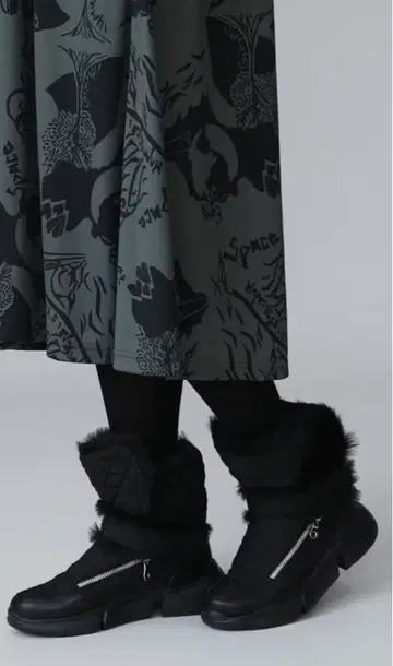 TRUNKHIROKOKOSHINO 트렁크 히로코코시노 에코 퍼 숏부츠