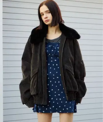 [ SLY ] 선착순 워시드 퍼 블루종