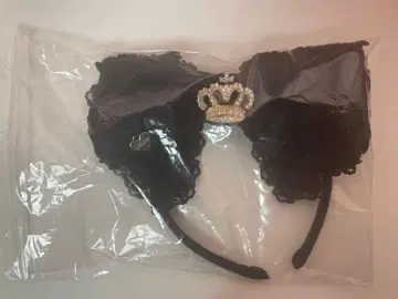 LIZLISA 드리 레이스 리본 머리띠