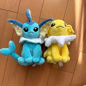 포켓몬 이브이 썬더 봉제 인형 세트