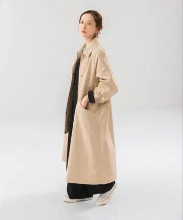 KBF x hareko 리서큐렛 한정판 콜라보 보이쉬 스텐카라 코트