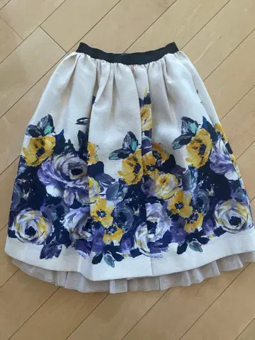 M'S GRACY 플라워 프린트 스커트 36