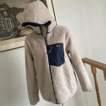 Patagonia 후디 플리스 면 혼방 리버서블 키즈 성인 ok!