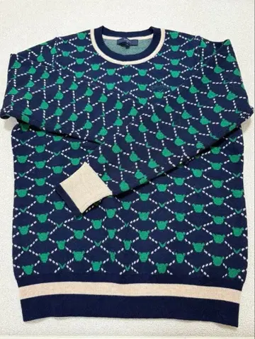 골프웨어 캘러웨이 긴팔 스웨터 네이비