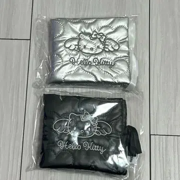 헬로키티 퀼팅 앨범 실버 블랙