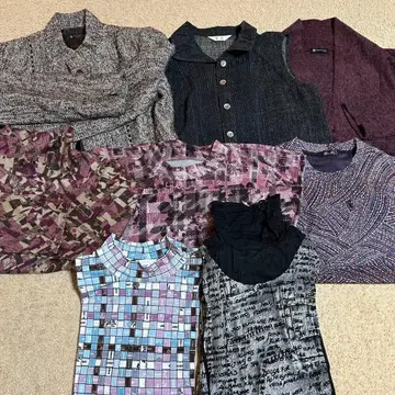 여성복 시니어 의류 가을/겨울 세트