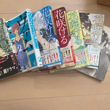 꽃 피는 소년 만화 세트