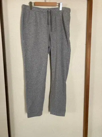 그레이 조거 팬츠 맨투맨 소재