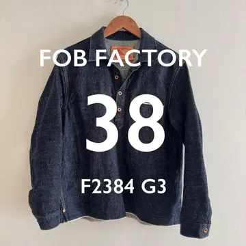 [ 새상품급 ] FOB FACTORY F2384 G3 풀오버 자켓 38