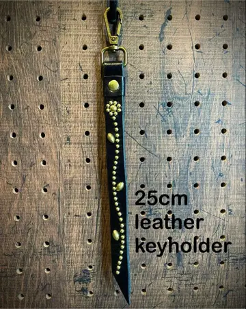 25cm 가죽 스터드 키링 htc CALEE schott 좋아하는 분