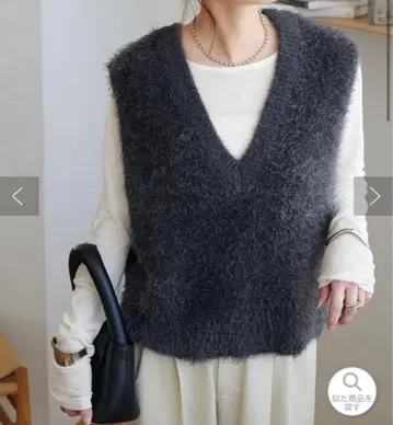 Discoat 페더 숏 베스트 차콜 그레이