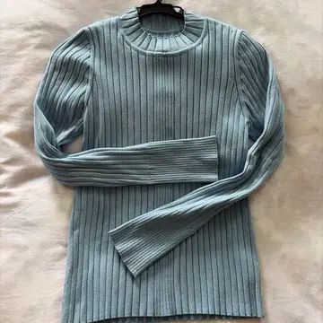 FOXEY 긴팔 니트 38 라이트 블루