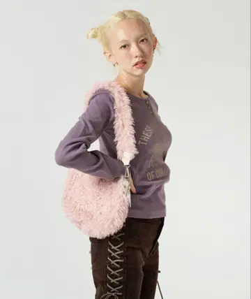 인조 모피 백 TINA: JOJUN