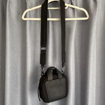 HUNTER 숄더백 리파인드 스티치 캔버스 크로스바디