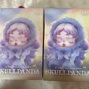SKULLPANDA L'impressionnisme 봉제 인형 키링