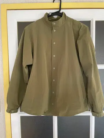 yaeca 파크 스냅 버튼 셔츠