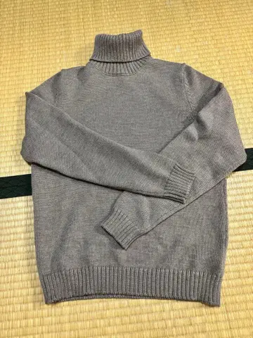 자노네 미들 게이지 터틀넥 5G 사이즈 46 그레이지