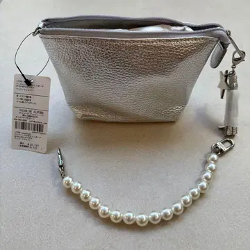 SALON DE ALFURD 실버 파우치 살롱 드 알파드