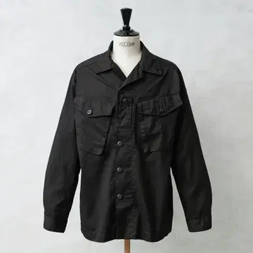 와이퍼 inc 영국군 트로피컬 컴뱃 자켓 딥 블랙