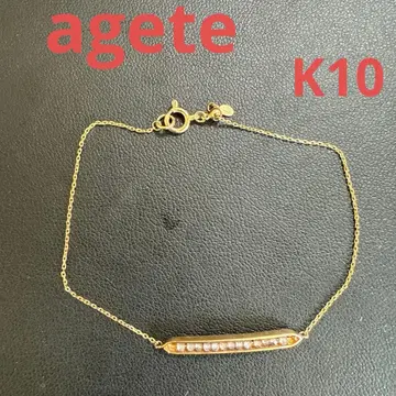 agete 아가트 K10 팔찌 총중량 1.0g 새상품급