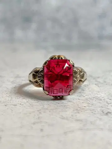 앤티크 반지 Ostby & Barton 오스트비 & 버튼 10K