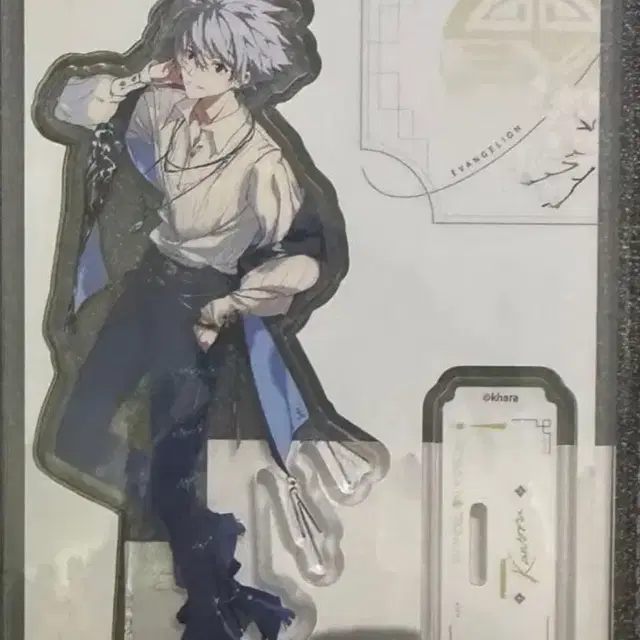 에반게리온 콜라보 카페 카오루 아크릴 스탠드 굿즈 피규어 인형 누이