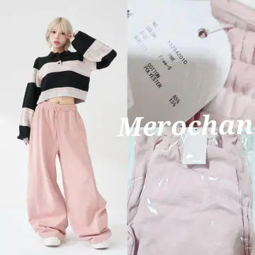 다리치 샤이니 배럴 스웨트 팬츠 PNK [ FS ]