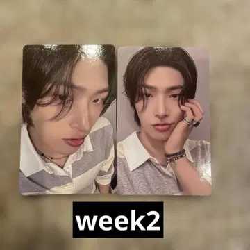 ateez 8room 랜티큘러 민기 팝업 2주차 week2