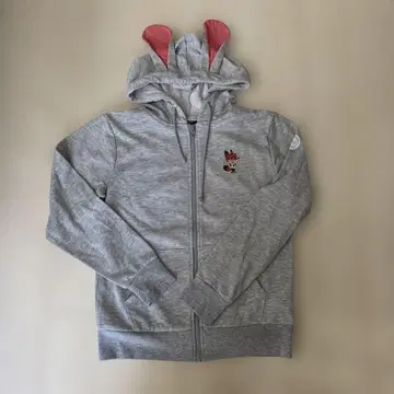 디즈니 스토어 구매 주토피아 주디 후드티 M 사이즈 그레이