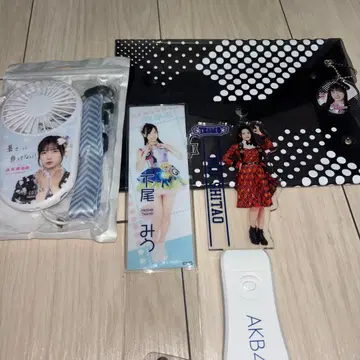 AKB48 시타오 미우 응원 굿즈 세트