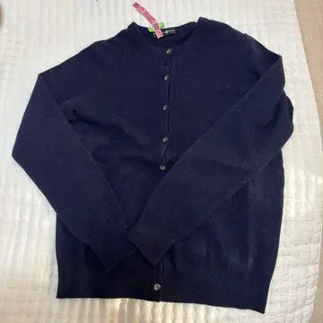타카시마야 오리지널 가디건 S 네이비 다크 네이비 캐시미어 100%