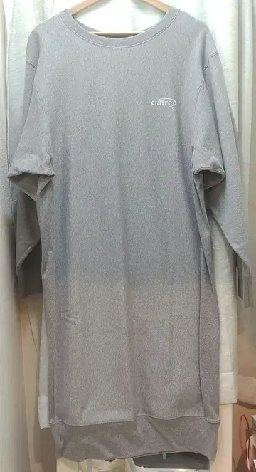 일본제 ciatre 맨투맨 원피스 그레이 M