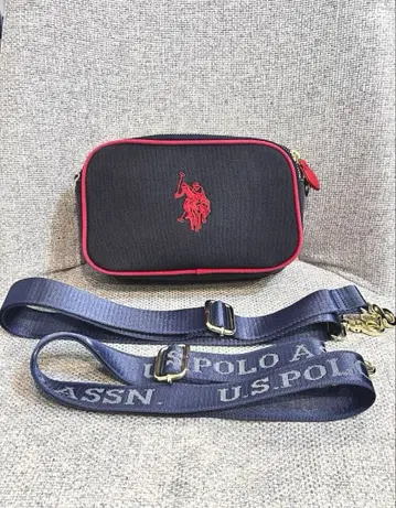 U.S. Polo Assn. 숄더백 네이비/빨간색 유에스 폴로 아