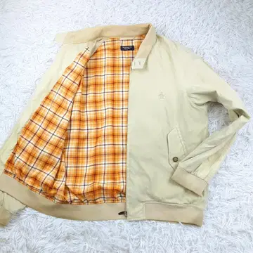 레어 80s~90s 먼싱웨어 스윙탑 베이지 화이트 브라운