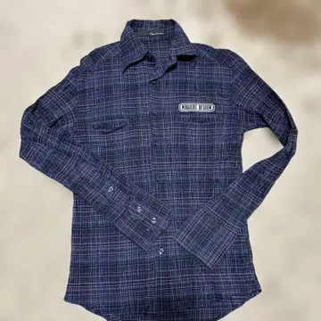 MAGICAL DESIGN 체크 무늬 긴팔 셔츠