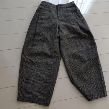 센소유니코 이오컴 체크 팬츠