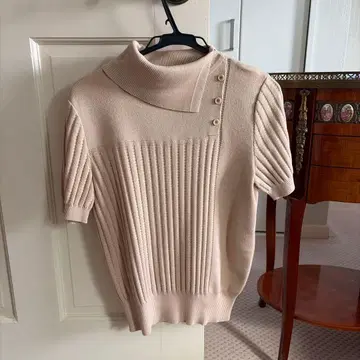 FOXEY 베이지 니트 38