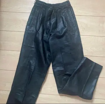 가죽 팬츠 이탈리아제 100% 가죽