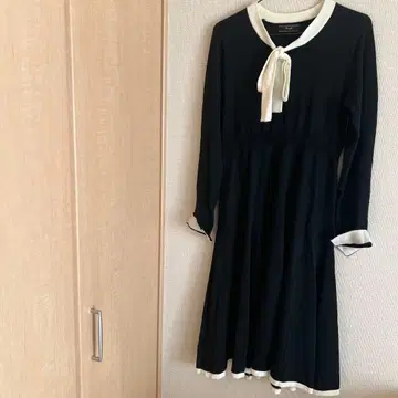 SWINGLE 리본 롱 원피스 M