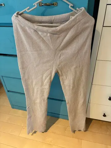 Plage 리브 플레어 팬츠 라이트 그레이