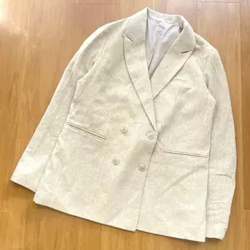 [ 당일 발송 ] SELECT MOCA 더블 브레스트 자켓 아이보리 M