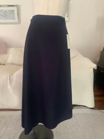 택 포함 새상품 Des Pres 데프레 조젯 비대칭 스커트