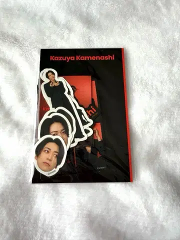 카메나시 카즈야 First Collection 스티커 세트