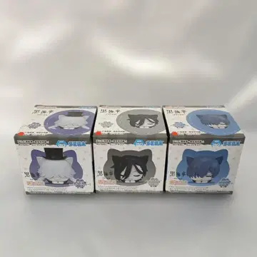 흑집사 기숙학교 편 낮잠 미니 피규어 (EX) 전 3종 세트