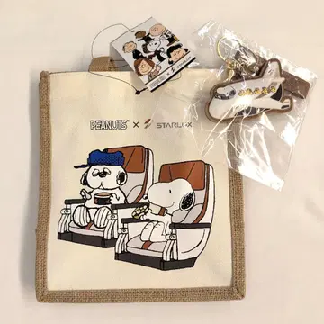 대만 스누피 스타럭스 토트백 비행기 참 일본 미발매