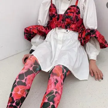 VIVIANO 하트 무늬 뷔스티에