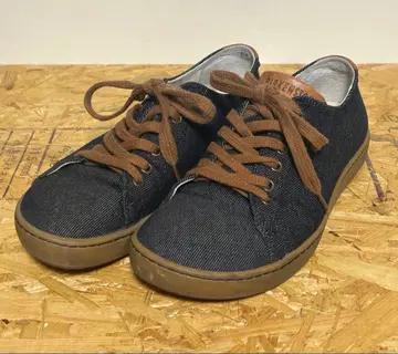 버켄스탁 BIRKENSTOCK 데님 스니커즈 로우컷 37